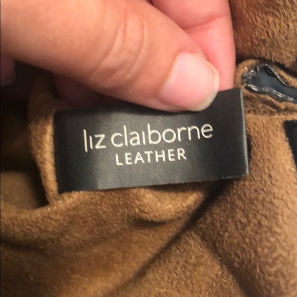 Real Black Patent Leather Liz Claiborne Bag - Picture 7 of 8